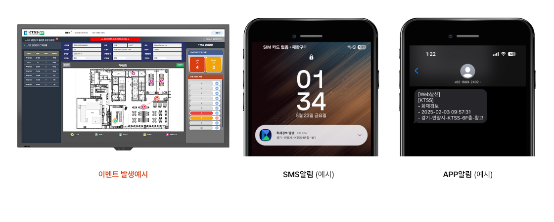 SMS 및 APP 알림서비스